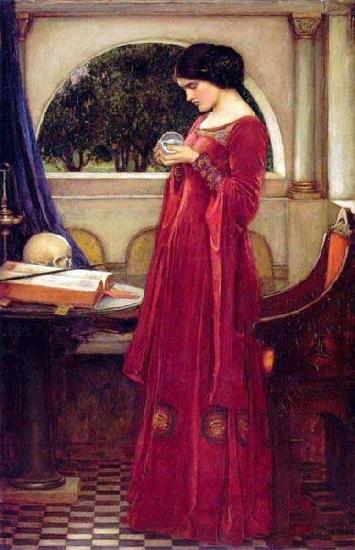 John William Waterhouse The Crystal Ball oil painting picture